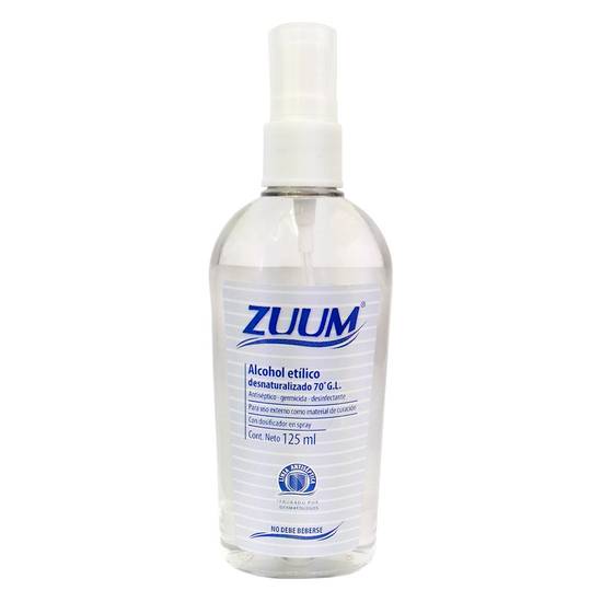 Zuum alcohol etilico desnaturalizado (spray 125 ml)