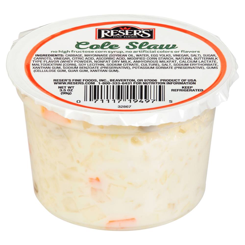 Reser's Fine Foods Cole Slaw (3.5 oz)