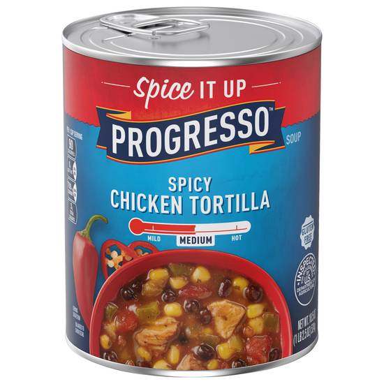 Progresso Medium Spicy Chicken Tortilla Soup