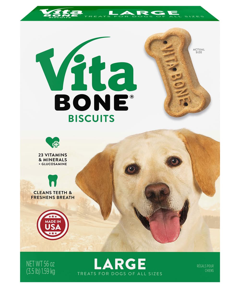 Vita Bone Biscuits For Large Dogs (3.5 lbs)