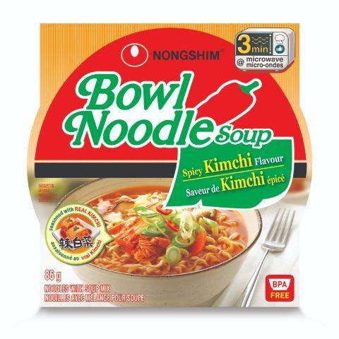 Nongshim Bowl Noodle Soup Spicy KimChi
