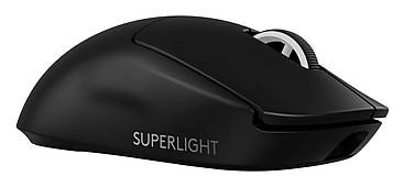 Logitech G PRO X SUPERLIGHT 2 LIGHTSPEED Wireless Ambidextrous Optical Gaming Mouse, Black (910-006628)