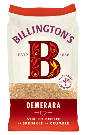 Billington's Demerara Natural Unrefined Cane Sugar (500g)