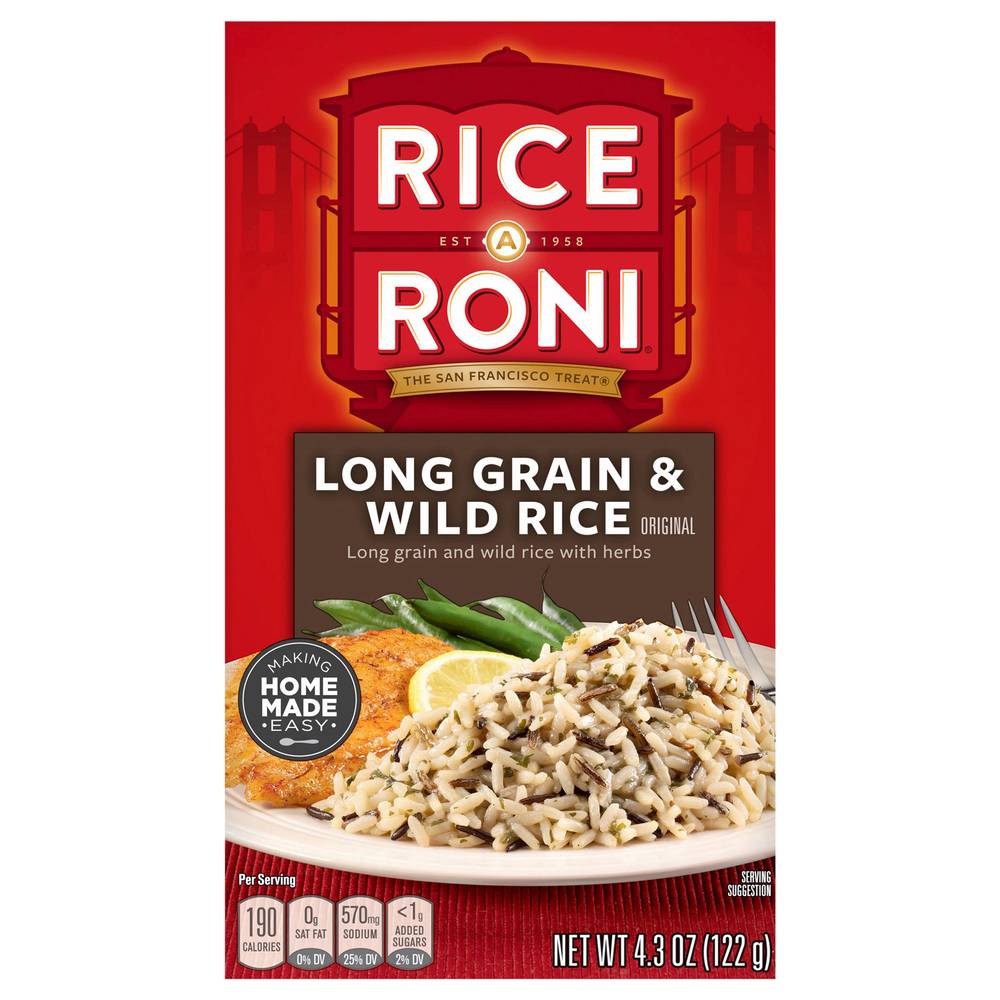 Rice-A-Roni Original Long Grain & Wild Rice (4.3 oz)