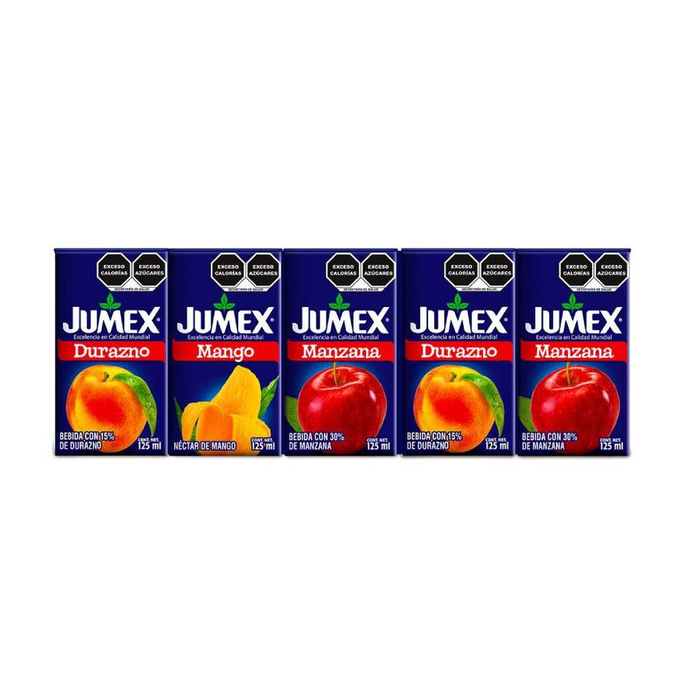 Jumex bebida (5 pack, 125 ml) (surtido)