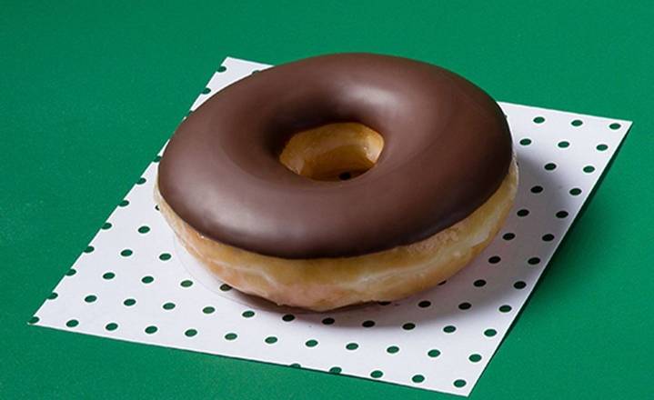 Choc Iced Doughnut