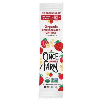 Once Upon a Farm Organic Refrigerated Oat Bar (strawberry )