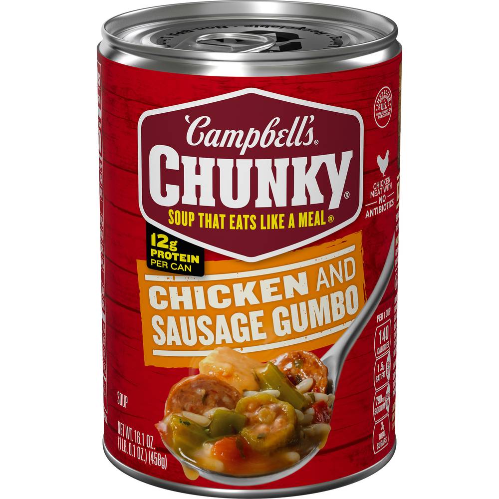 Campbell's Chunky Chicken & Sausage Gumbo Soup