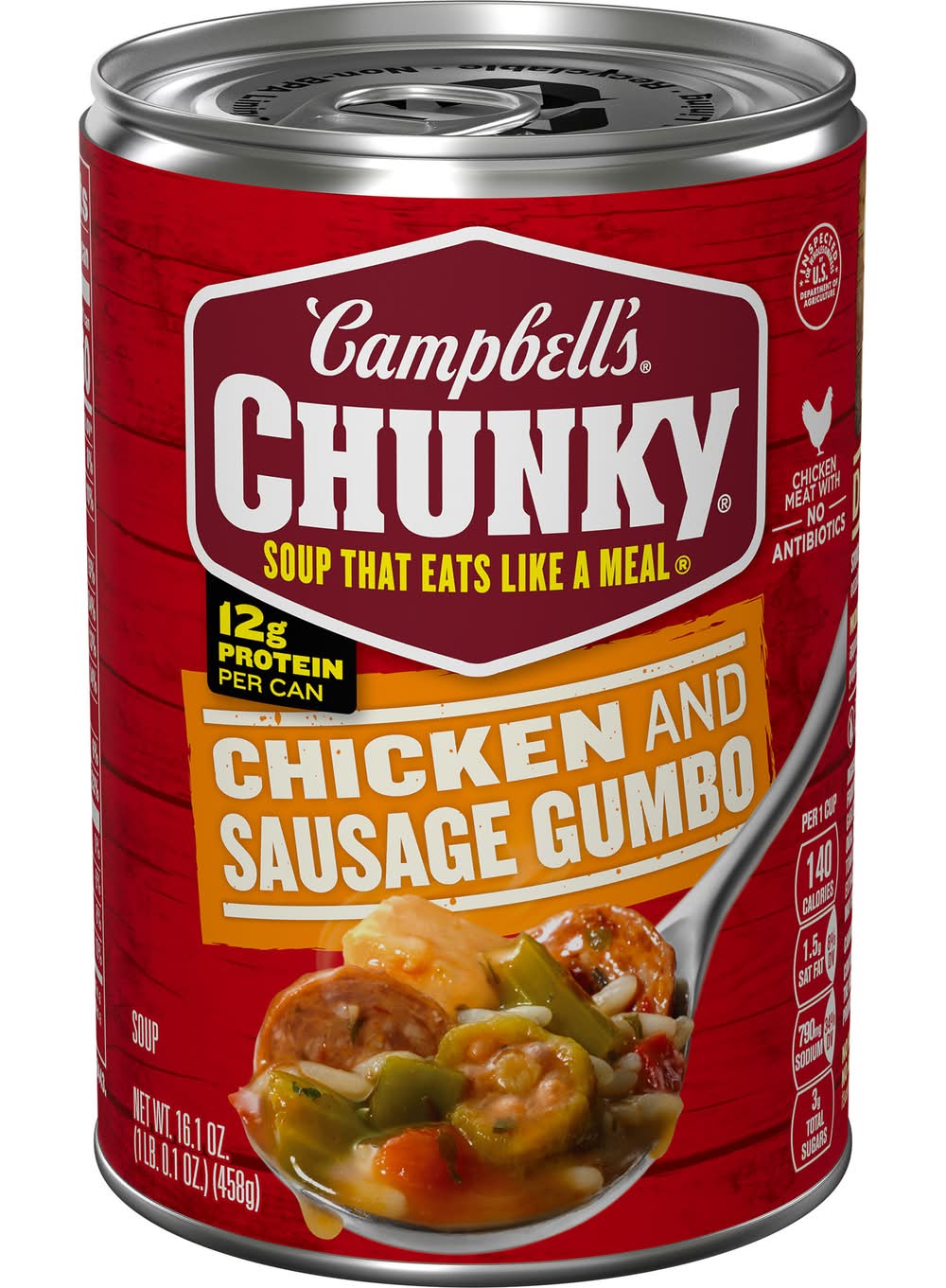 Campbell's Chunky Chicken & Sausage Gumbo Soup (16.1 oz)