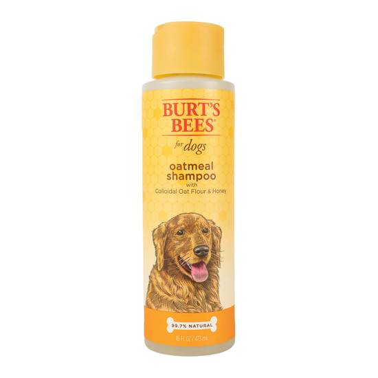 Burt's Bees® Oatmeal Dog Shampoo - Colloidal Oat Flour & Honey (Color: Assorted, Size: 16 Fl Oz)