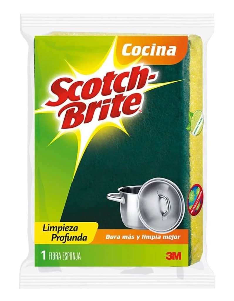 Scotch-Brite · Fibra esponja