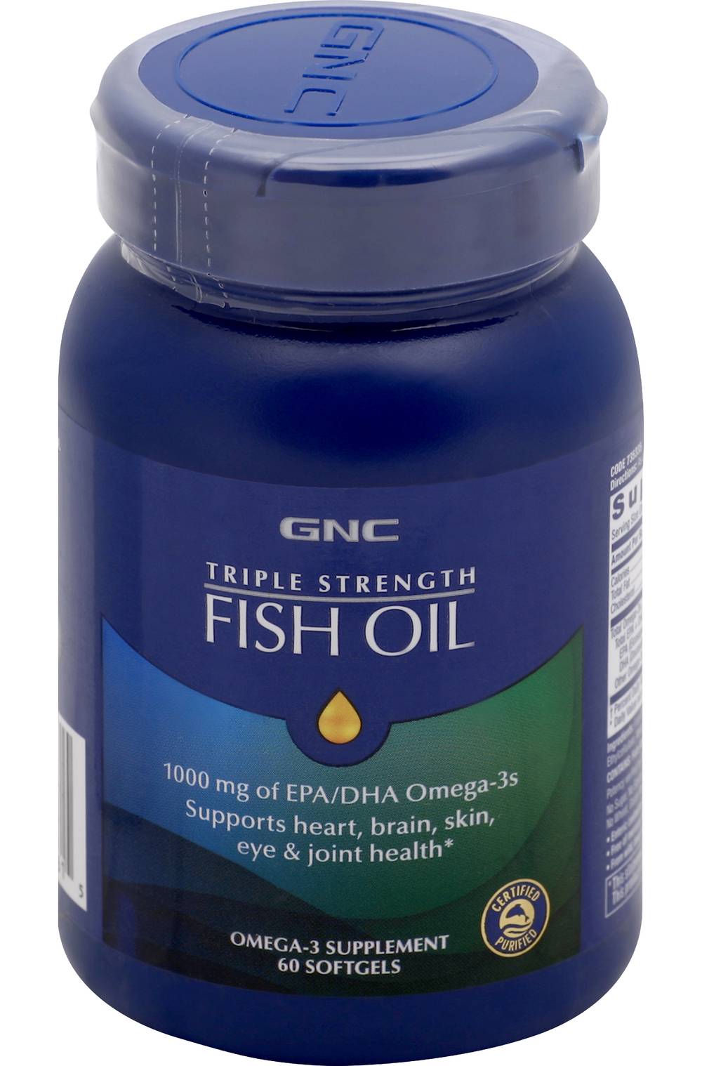 GNC Triple Strength Fish Oil With Omega-3