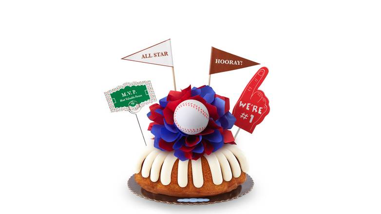 MVP – Baseball 8” Decorated Bundt Cake