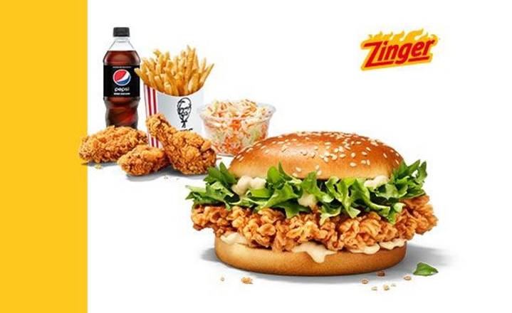 Classic Zinger Burger Box