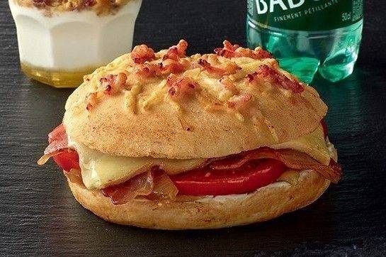 Sandwich Chaud Raclette Bacon