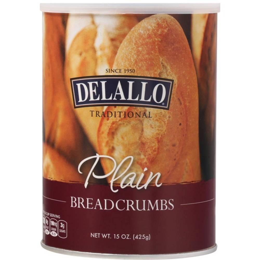 DeLallo Traditional Plain Breadcrumbs (15 oz)