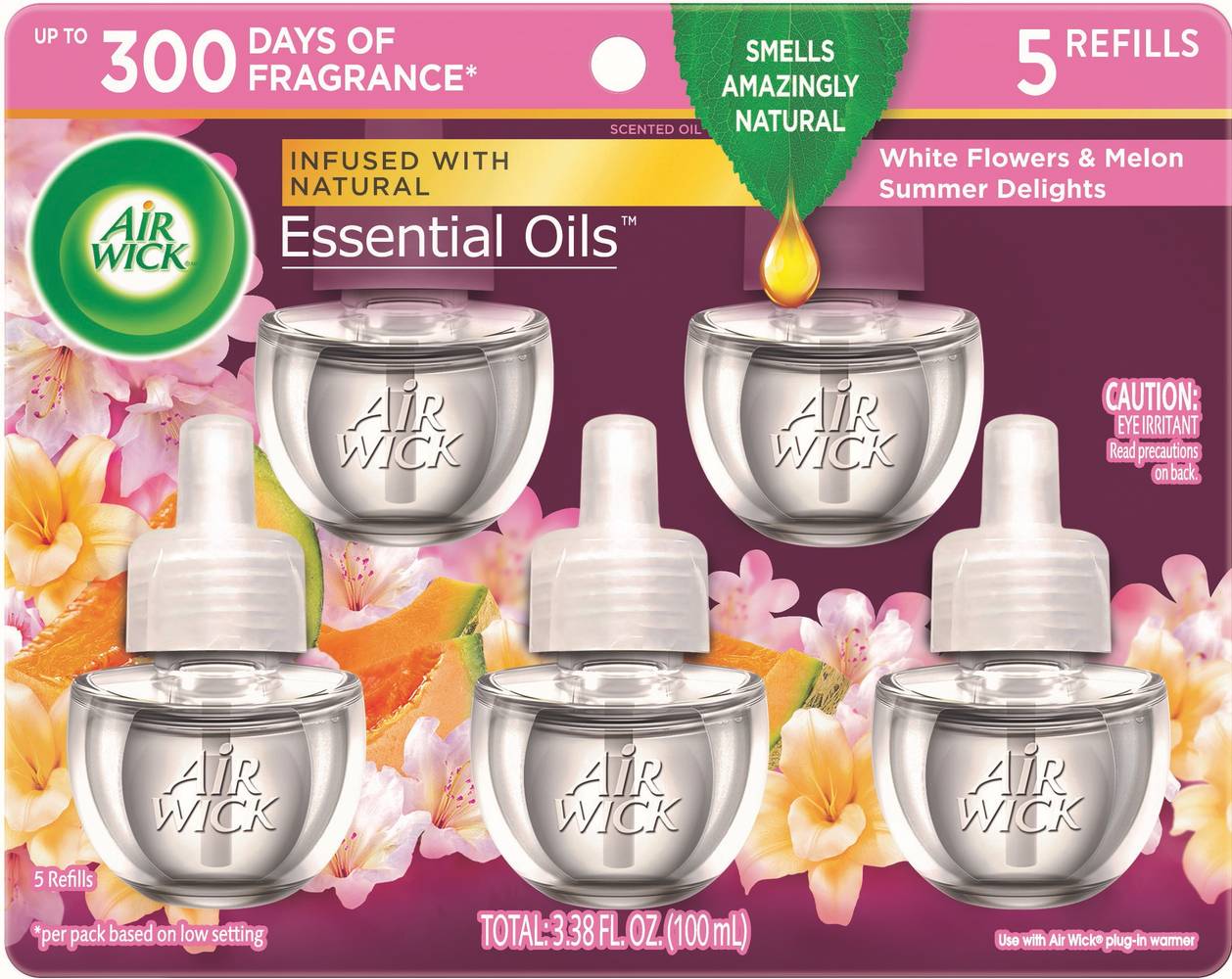 Air Wick 0.67-fl oz Summer Delights Refill Air Freshener (5-Pack) | 00062338990606