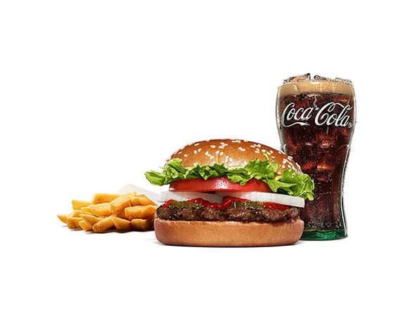 スパイシー ワッパーJr.セット / Spicy Whopper Jr. Set