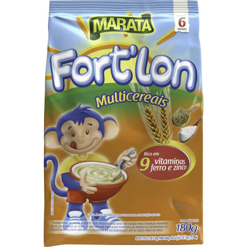 Maratá mingau multicereais fort'lon (180 g)