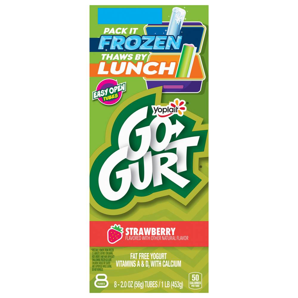 Go-Gurt Low Fat Yogurt, Strawberry (1 lbs)