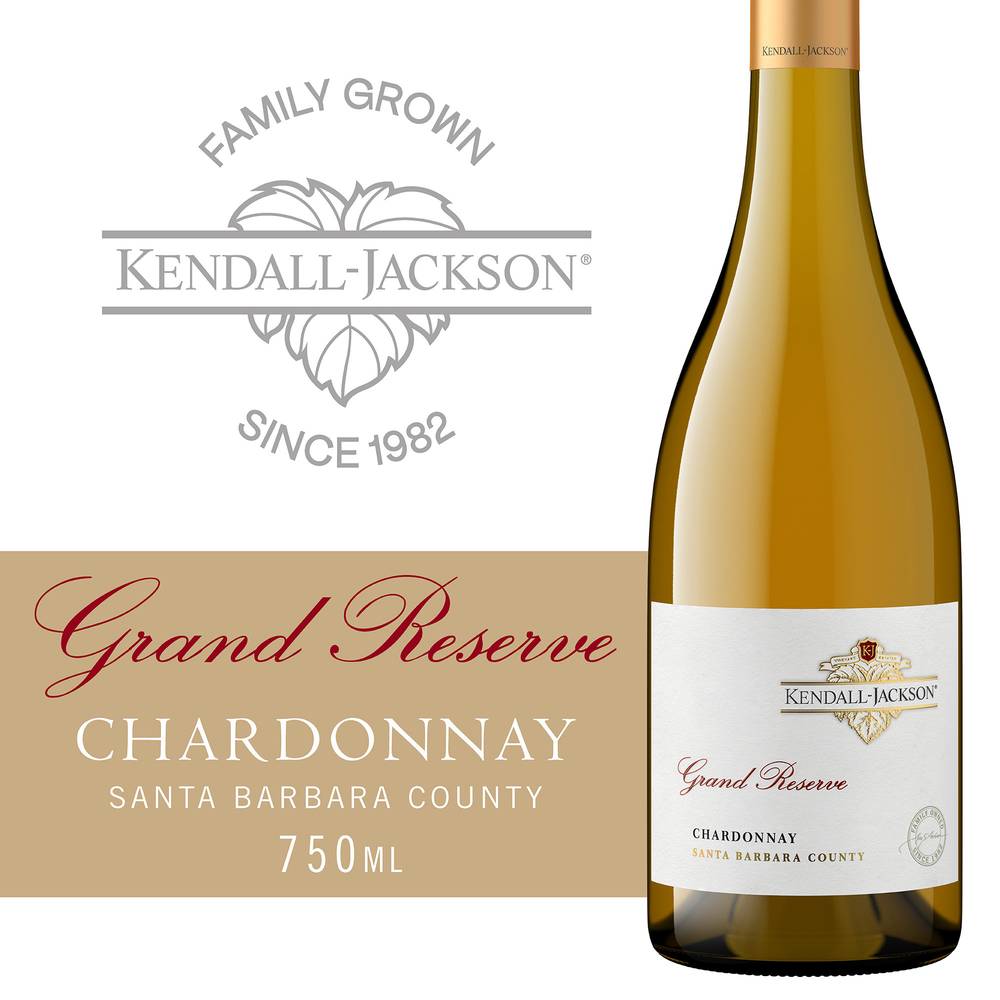 Kendall-Jackson Grand Reserve Estate Chardonnay Wine, 2015 (750 ml)