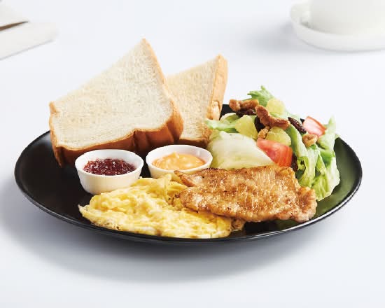 D 香煎里肌豬排餐