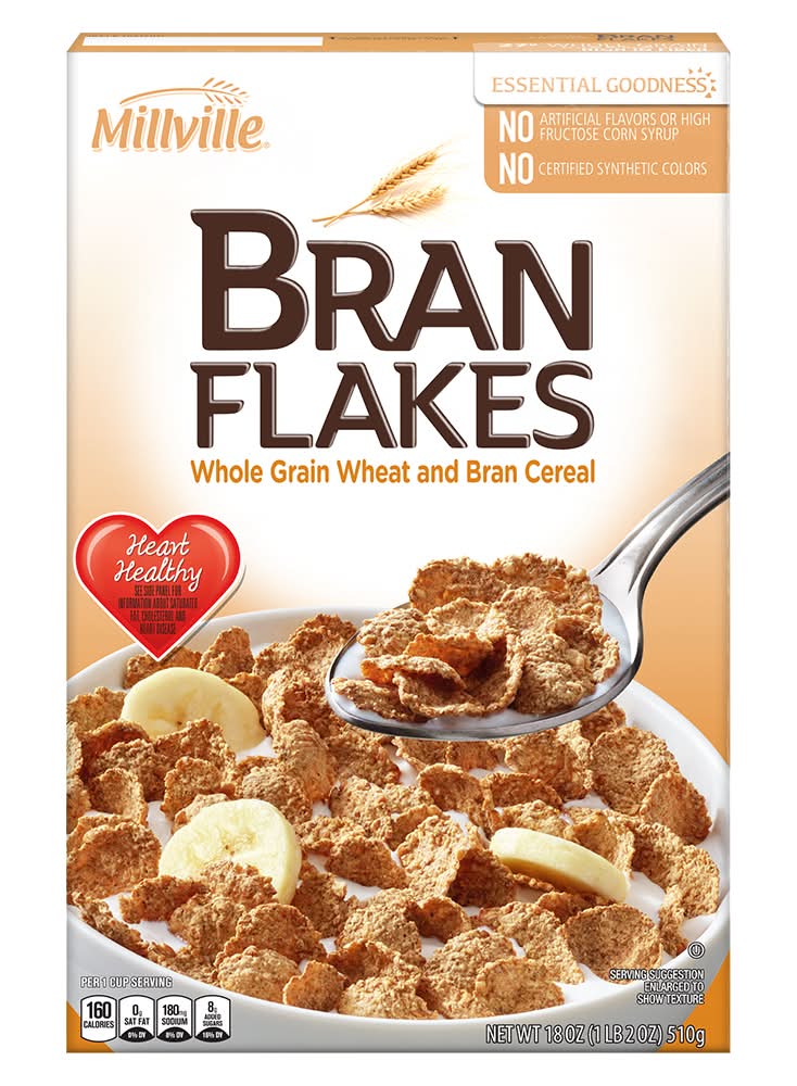 Millville Bran Flakes (18 oz)