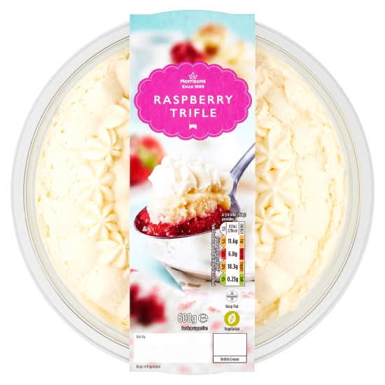 Morrisons Raspberry, Trifle (600g)