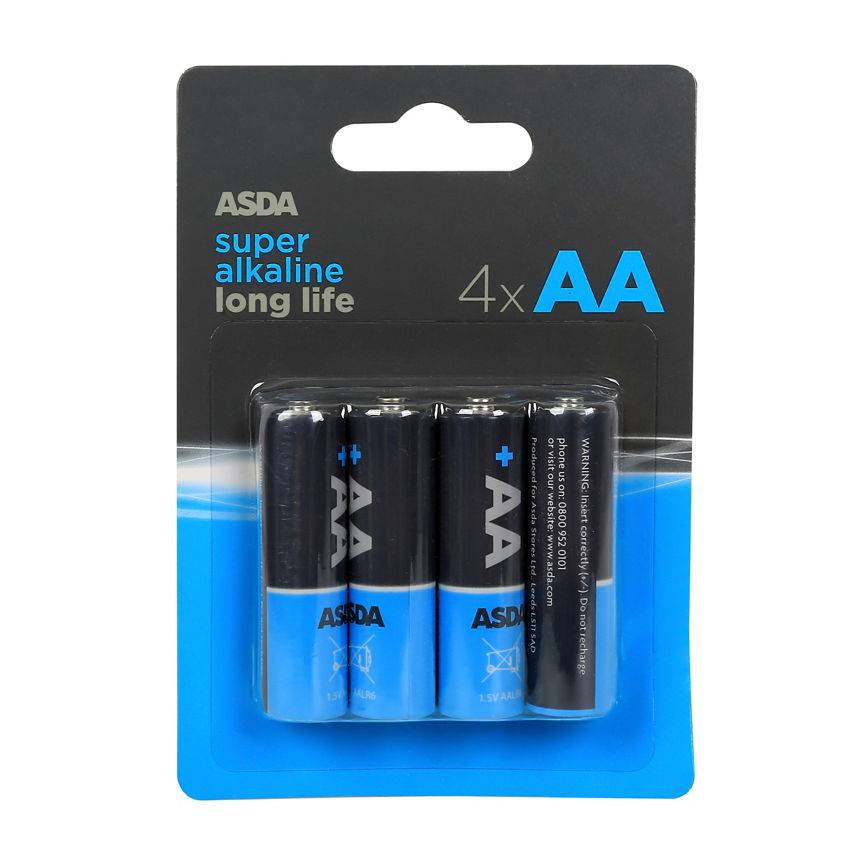 ASDA Super Alkaline AA Batteries