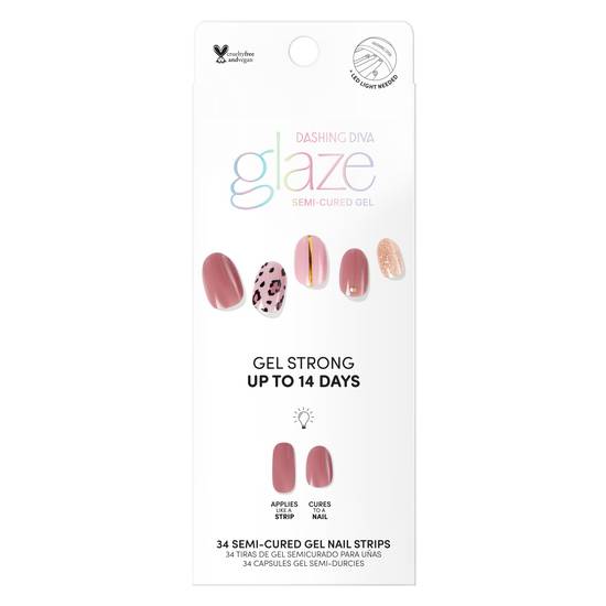 Dashing Diva Glaze Gel Art Studio, Cheerful Cheetah