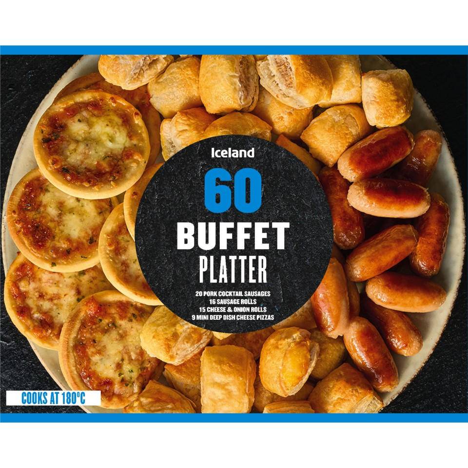 Iceland 60 Pack Buffet Platter