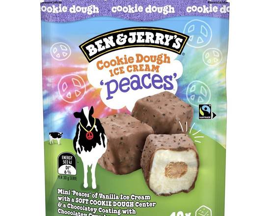 Ben & Jerrys Cookie Dough Peaces 160ml