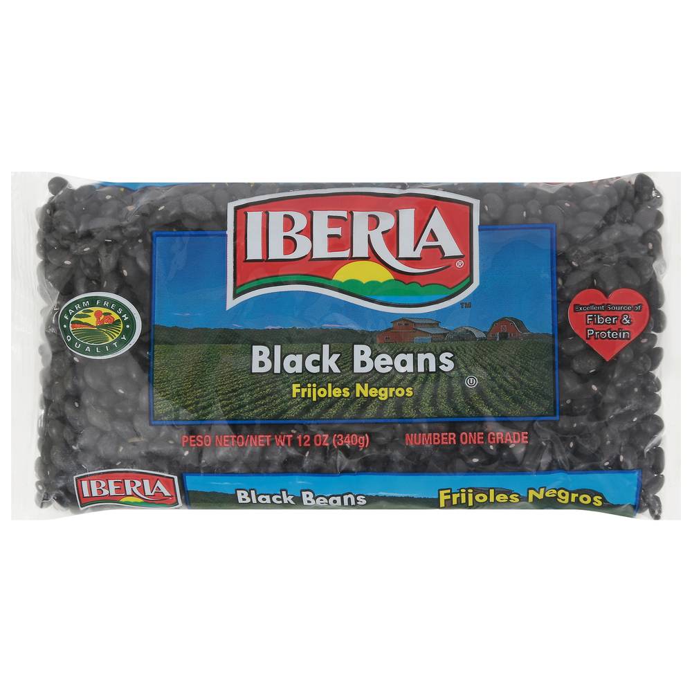 Iberia Dry Black Beans (12 oz)