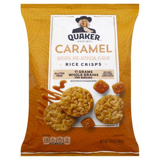 Quaker Rice Crisps (caramel)