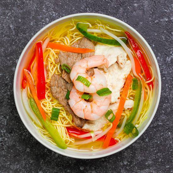 Combination Noodle Soup