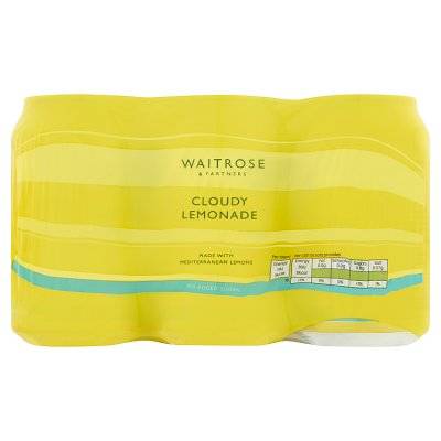 Waitrose Cloudy Lemonade (6 ct,330ml)