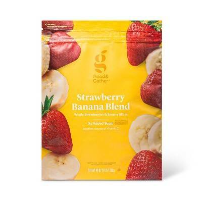 Good & Gather Strawberry Banana Frozen Fruit Blend Tm (48 oz)