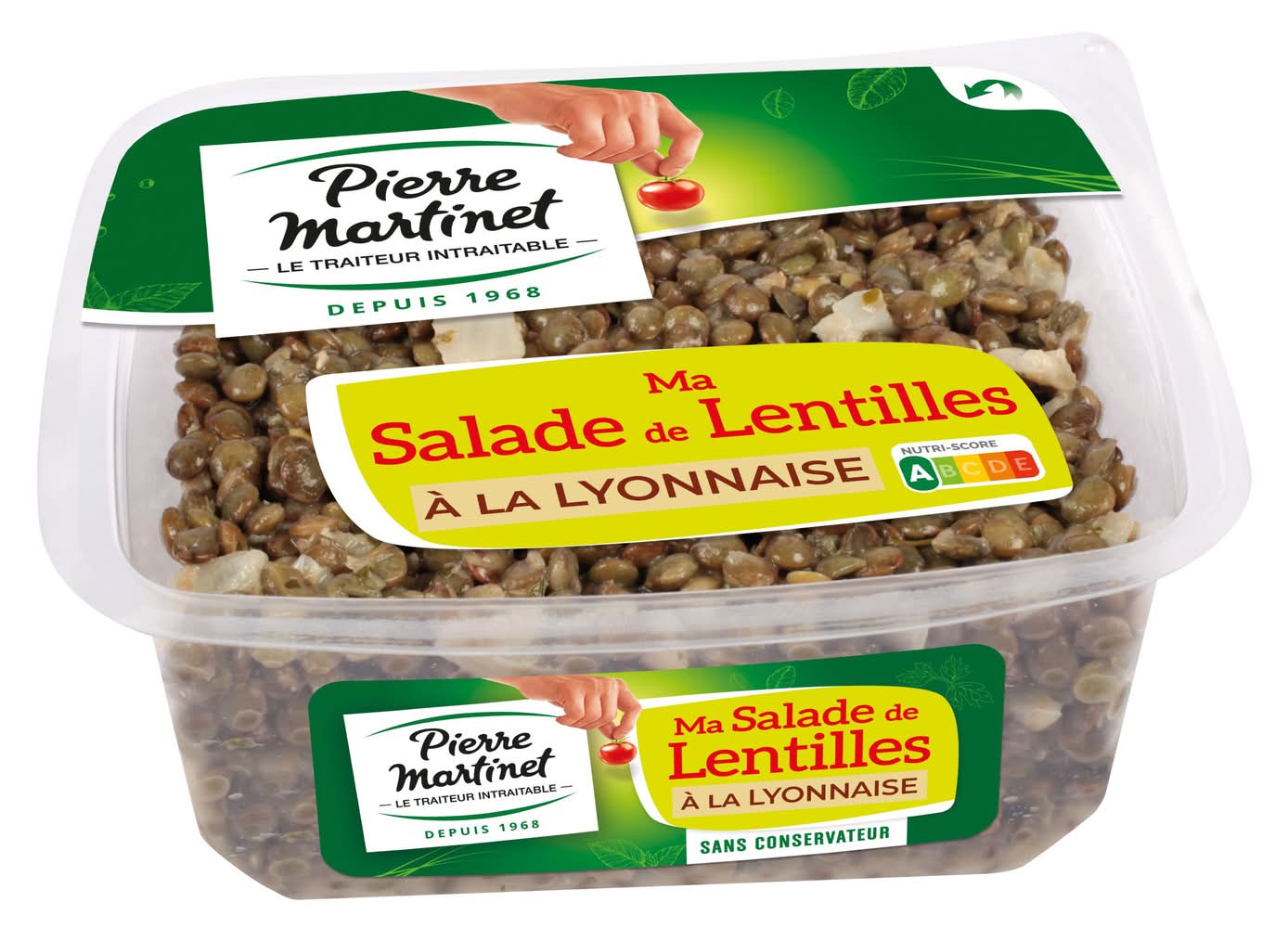 Pierre Martinet - Salade de lentilles à la lyonnaise (300g)