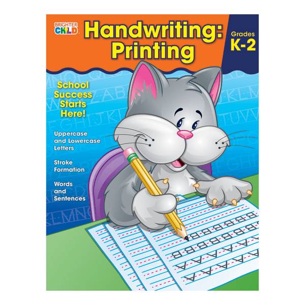 Carson-Dellosa Brighter Child Handwriting Workbook: Printing