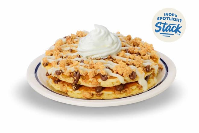 Coffee Cake Pancakes - Short Stack