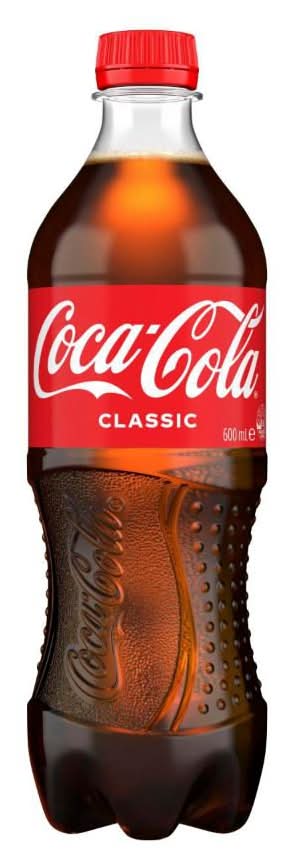 Coca-Cola Classic Soda (600mL)
