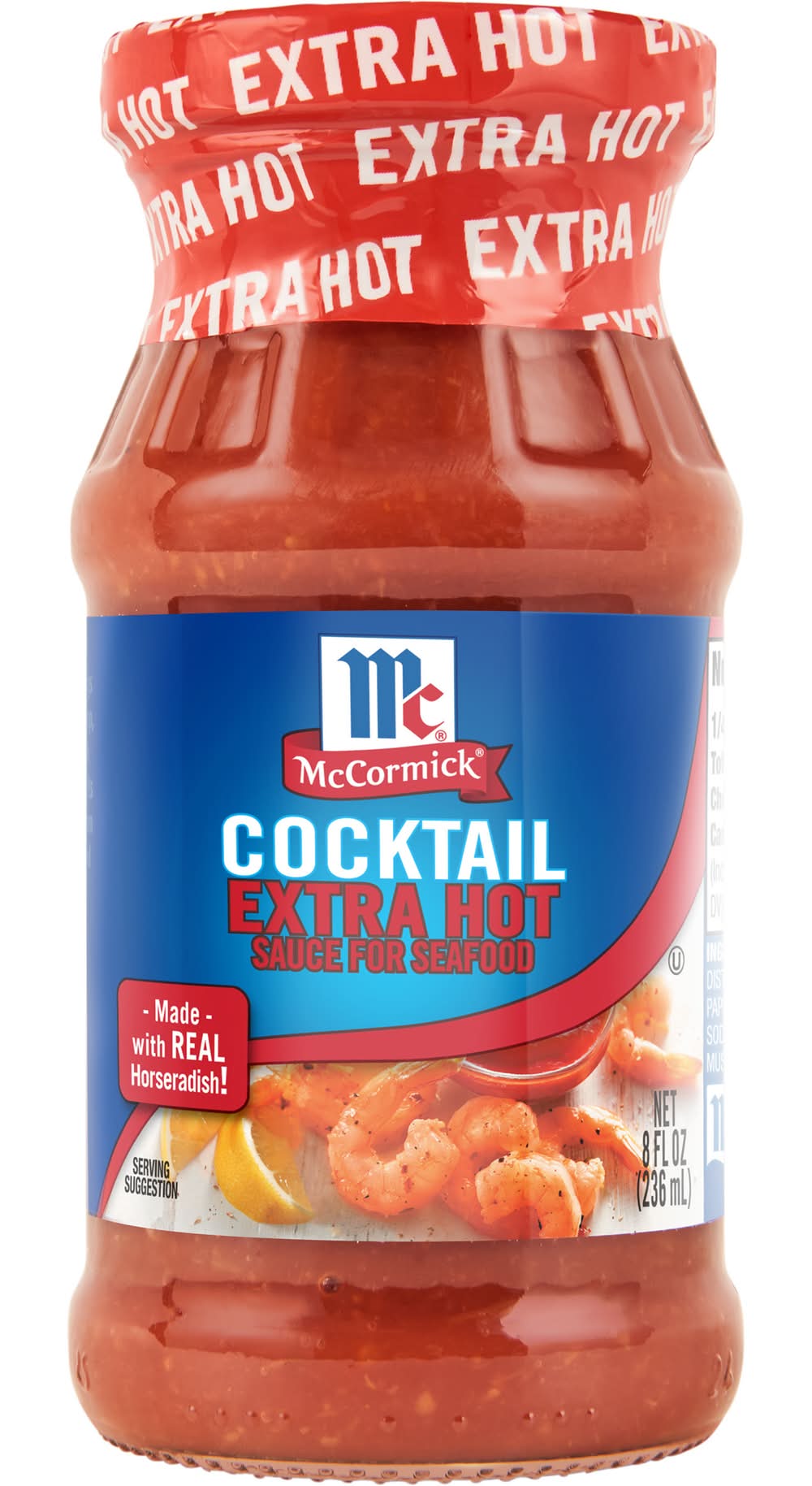 McCormick Extra Hot Cocktail Sauce For Seafood (8 fl oz)