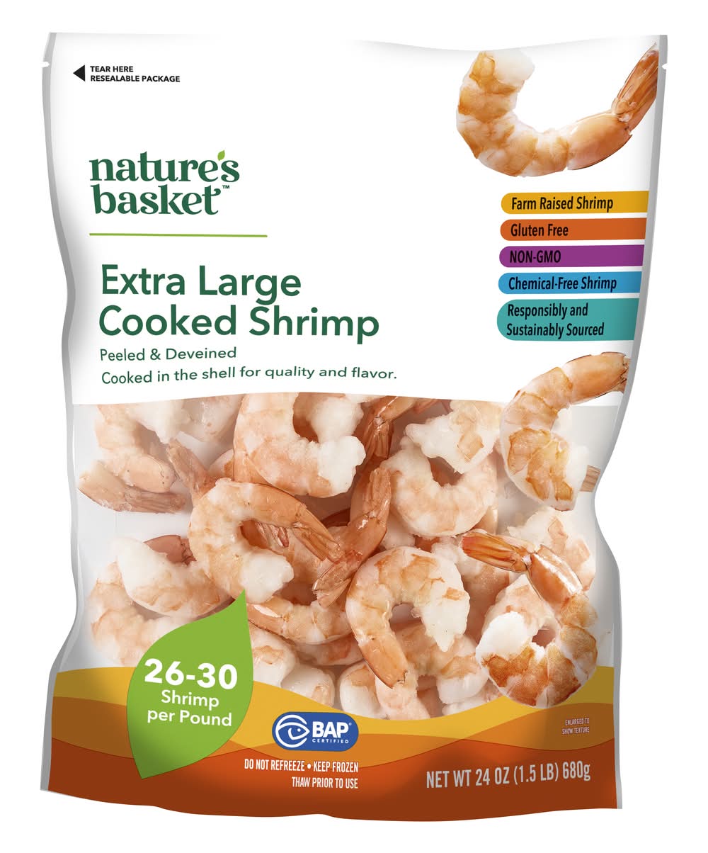 Nature's Basket Peeled & Deveined Shrimp (24 oz)