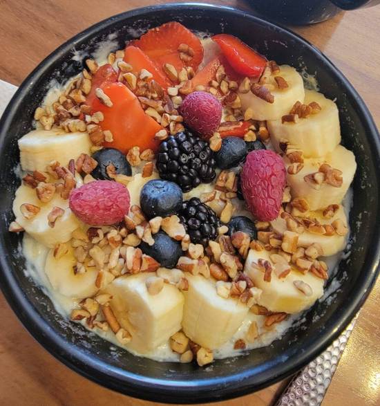 Avena con fruta
