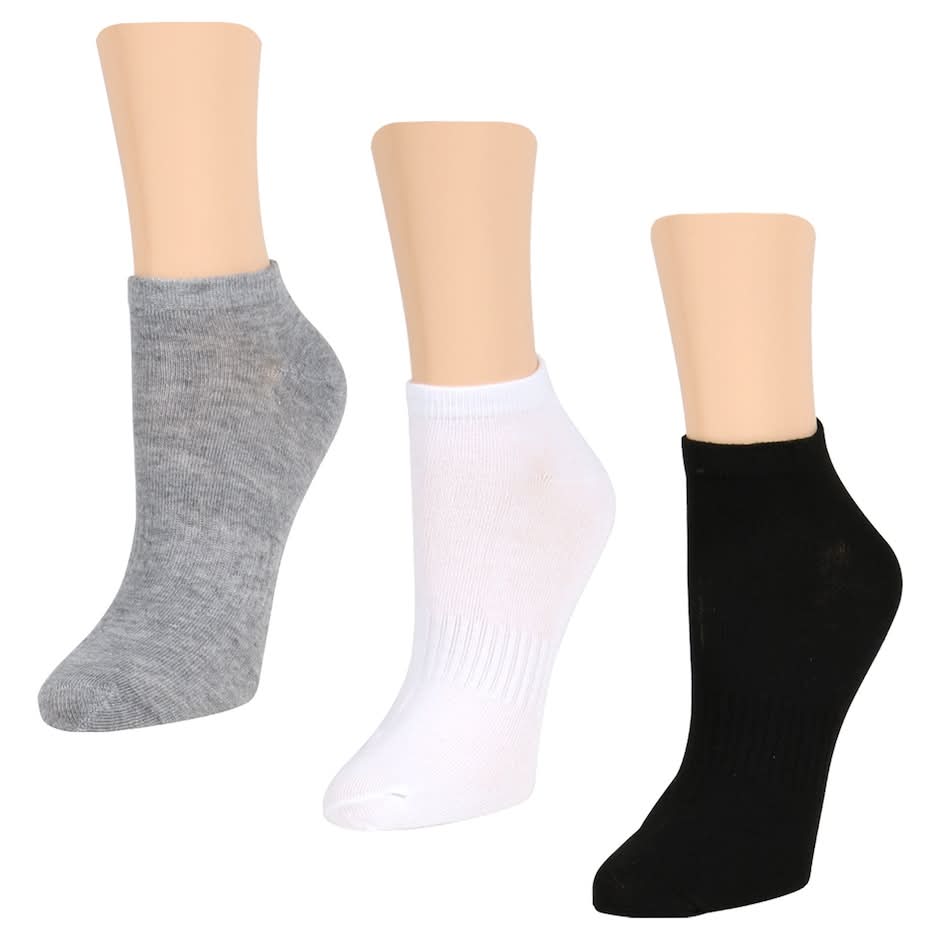 Juncture Men's Low-Cut Athletic Socks, 3-ct. Packs