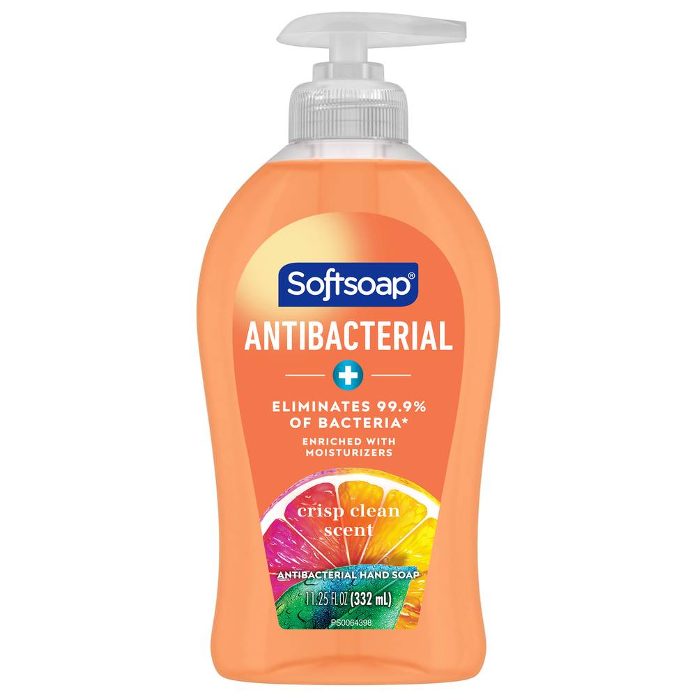 Softsoap Antibacterial Crisp Clean Hand Soap