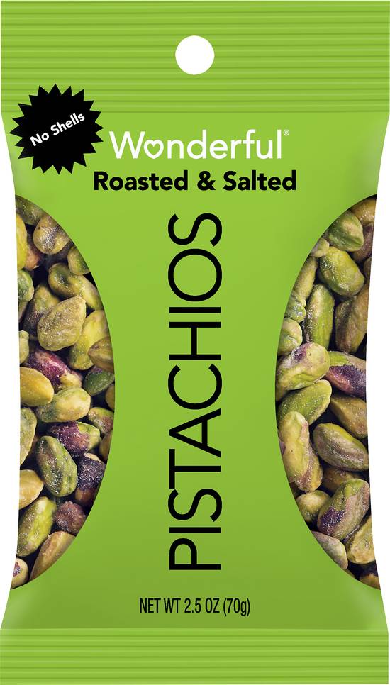 Wonderful No Shells Pistachios (roasted - salted)