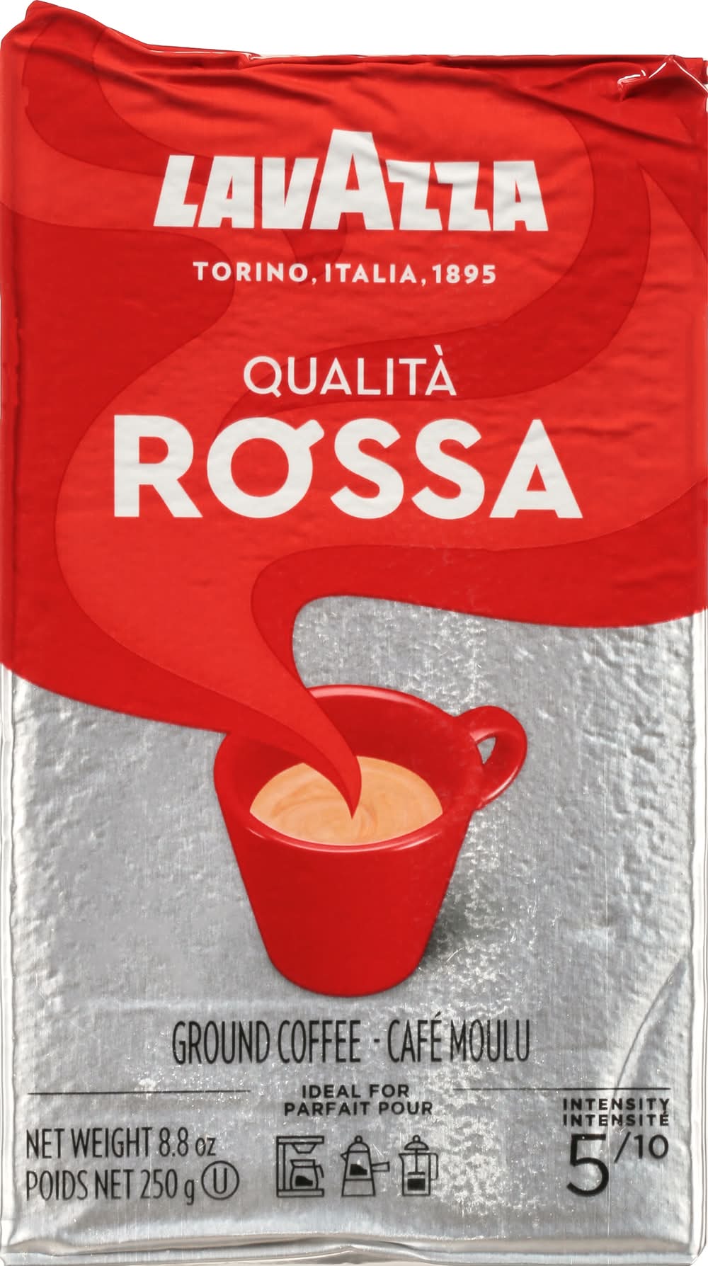 Lavazza Medium Ground Qualita Rossa Coffee (8.8 oz)