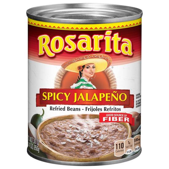 Rosarita Spicy Jalapeno Refried Beans (30 oz)