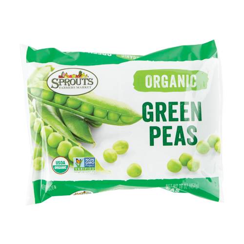 Sprouts Organic Green Peas
